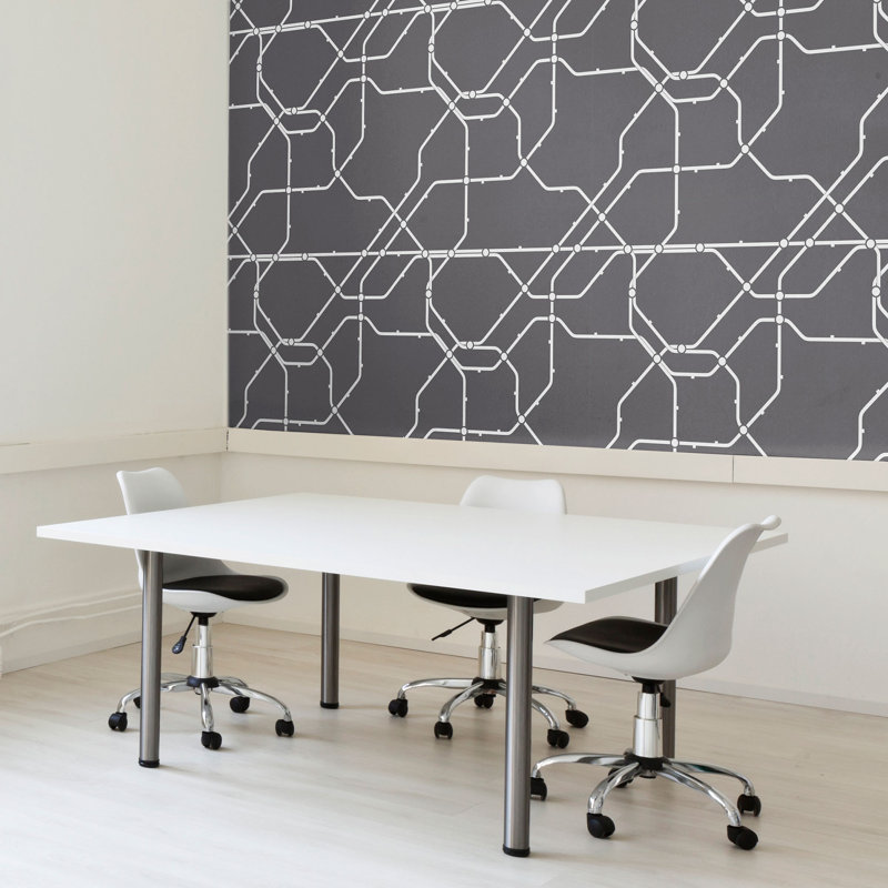 Keen Peel & Stick Abstract Tile, 125'' L X 24'' W