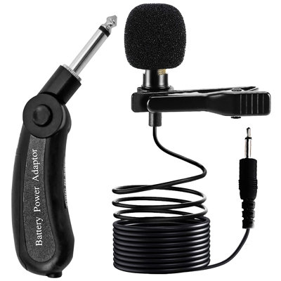 5 Core Lavalier Microphone Clip On Professional Grade 3.5mm Lapel Mic Omnidirectional Lav Mic -  CM-WRD 50