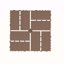 Carreaux de terrasse en plastique emboîtables, 44 paquets de tuiles de terrasse, 12 pouces x 12 pouces imperméables pour une utilisation toutes saisons, tuiles de terrasse pour piscine-114239485