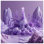 Toile de paysage surréel mauve sur toile dans de nombreuses tailles