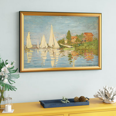Regatta at Argenteuil by Claude Monet Oil Painting Print