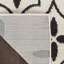 Tapis intérieur / extérieur ivoire / noir Nourison Essentials-1162375032