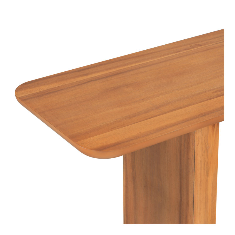 Console Mirod Elegant Minimalist, Naturel