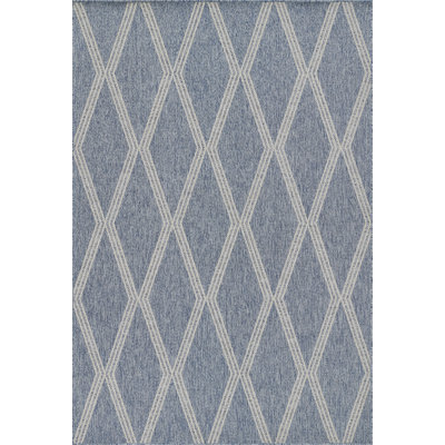 Twill Geometric Indoor / Outdoor Rug