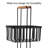 Arcangelo Metal Bathroom Shelves