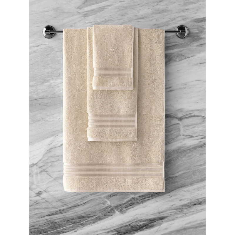 Arcadia Bath Sheet, Ecru