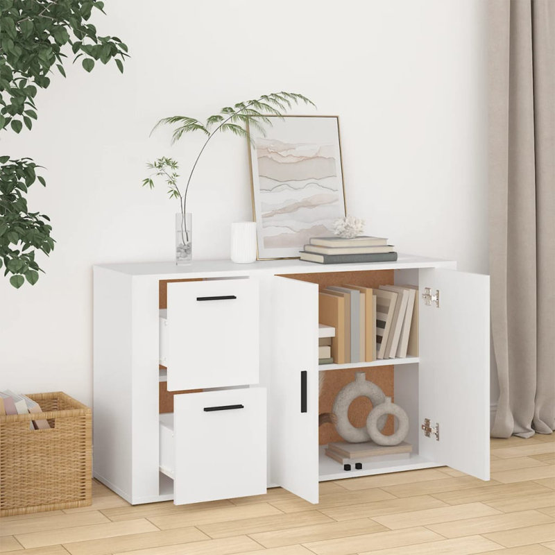 Mashawn 100cm Sideboard, White