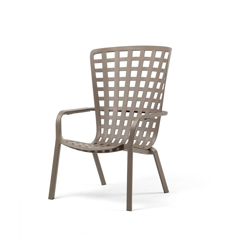 Goeltz Stacking Patio Dining Armchair