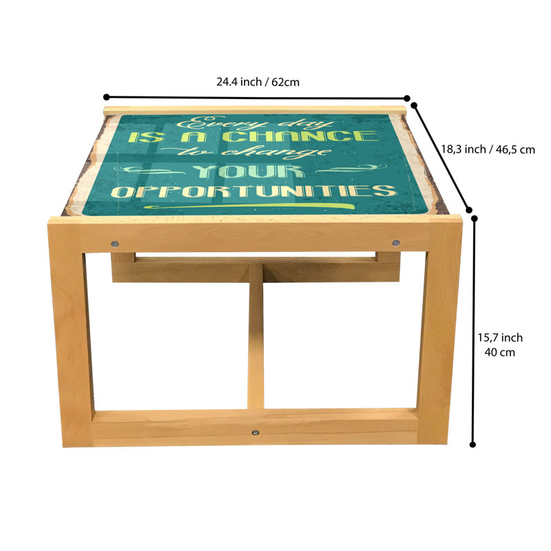 Ingegerd Sled Coffee Table, 62cm H x 46cm W x 40cm D