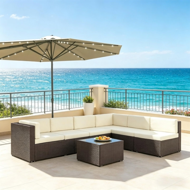 Ensemble de conversation pour mobilier d'extérieur