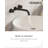 Angelsey Bathroom Sink Faucet with Pop-Up Drain, 2-Handle Modern Wall-Mount Faucet in Matte Black-121643352