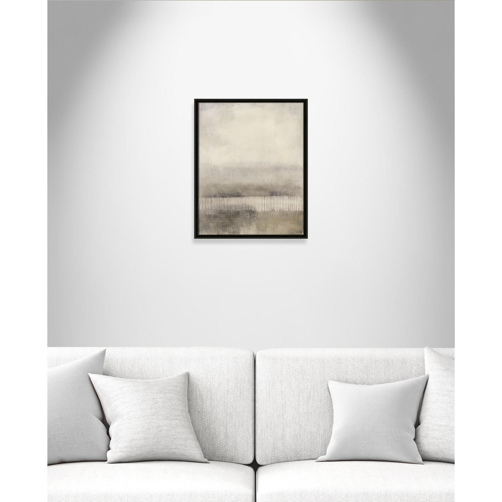 Balanced Silence I Print by Irena Orlov, 21.5" H x 17.5" W, Espresso Floater