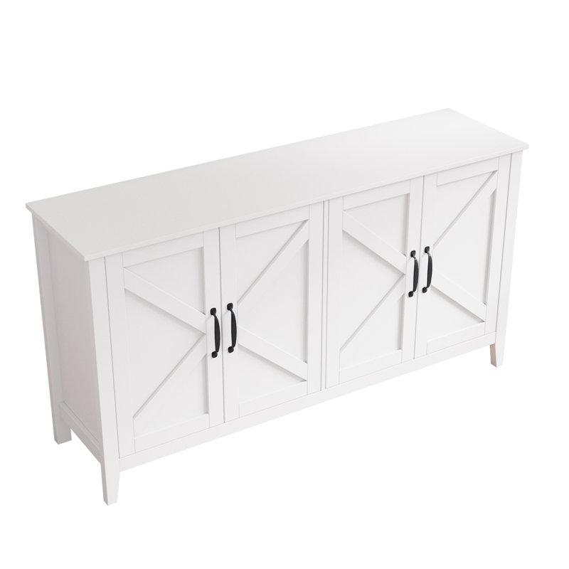 Ayfer 59.06'' Console Table, White