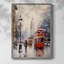 Christmas Holiday Art DXLV Framed Print - Solid Wood-974433990