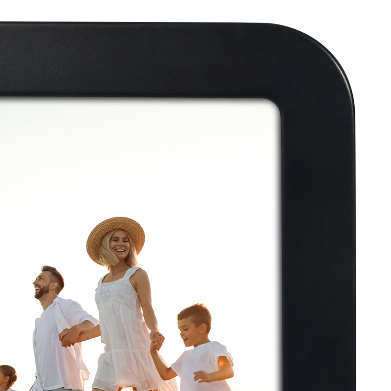 Cadre photo en coin Olivett avec verre incassable Olivett, 4 po x 6 po