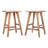 Geonna Rustic Solid Wood Live Edge Counter Height Dining Set-102051805