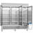 VEECOOL 82" Bottom Mounted Solid Door Commercial Upright Freezer in Stainless Steel WiFi-Enabled with 12 Shelves