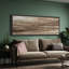«Earthy Horizon», toile encadrée abstraite, paysage neutre texturé-115165241-115165242