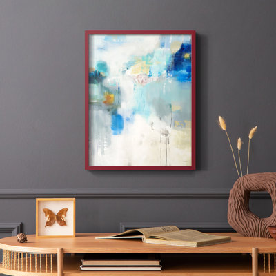 Celeste Motion I Framed Print - Solid Wood