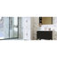 Rangement de salle de bain avec tiroir - blanc, tablette réglable, dispositif de basculement multifonctionnel, support, tablette-1990112176
