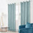 Spurgh Sliver Wave Foil Print Blackout Thermal Grommet Curtain Panels (Set of 2)-792607147-792607144