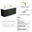 Meuble-lavabo mural double 61 po avec surface solide 61 po-93549452-93549453