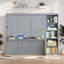 Lit escamotable avec bureau et tablettes Murphy-229458205-229458206