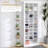 Tall And Narrow Entryway Shoe Rack With Open Cubes For 36 Pairs, White, Space-Saving And Stylish Organizer