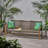 HAMPTON WOOD + WICKER 3 SEATER