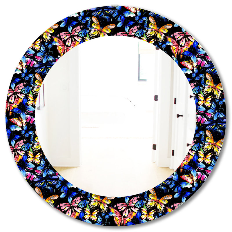 Papillon 2 - Miroir moderne, H 31,5 po x l po