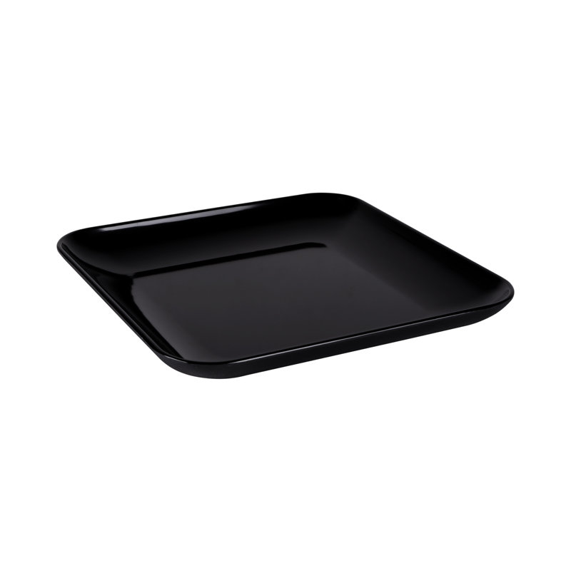 Elite Global Solutions Melamine Platter, Black
