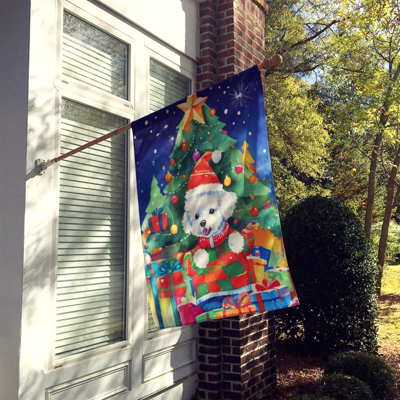 Double Sided Polyester Christmas, 40'' H x 28'' W