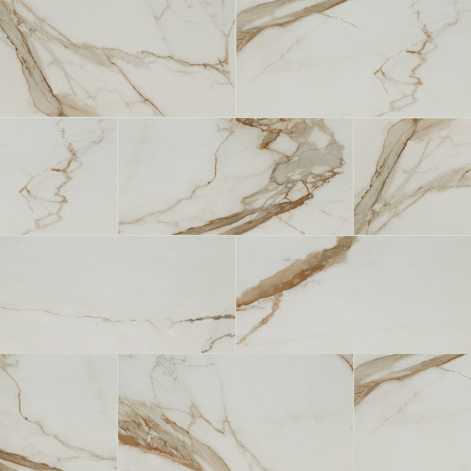 Palazza 12" x 24" Porcelain Marble Look Tile, Cielo Morado