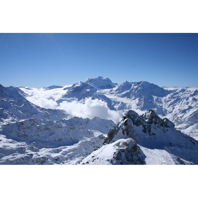 Swiss Alps - Wrapped Canvas Print, 61cm H x 91cm W