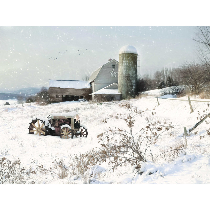 Simple Country Christmas - reproduction d'art sur toile, H 18 po x l 24 po