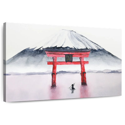 Lilie Mount Fuji Torii Gate