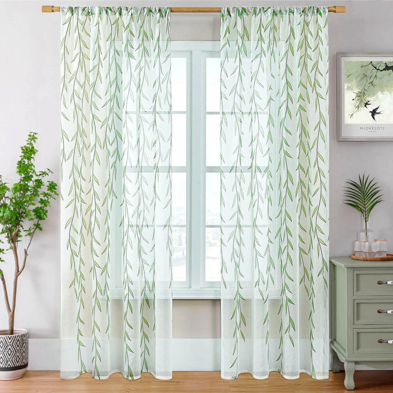 Lieneke Semi Sheer Curtain Pair