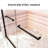 Kosmonia 58"-60" Wide X 72 "High Double Sliding Shower Door with 1/4-inch Tempered Glass