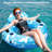 River Tubes For Floating Heavy Duty, Pool Float Adult,  Inflatable Float Tube For Beach Lake Rafting, River Floats With Mesh Bottom