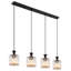 Aansu 4 - Light Matte Black Pendant