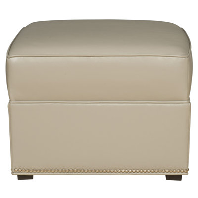 Liz Leather Ottoman