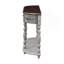 Canapé console 52 po moderne et contemporain pour table d'entrée avec 4 tiroirs et 1 tablette