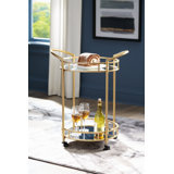 Lowson Metal Bar Cart