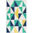 Tapis jaune/vert/noir zone Carrington-32073810