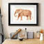 Éléphant sagesse I, reproduction encadrée de qualité supérieure - prête à être accrochée-645369905-645369904-645396811