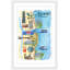 Famous Chicago - Single Picture Frame Painting-1031812225