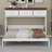 Foldable Murphy Bed With 3 Drawers