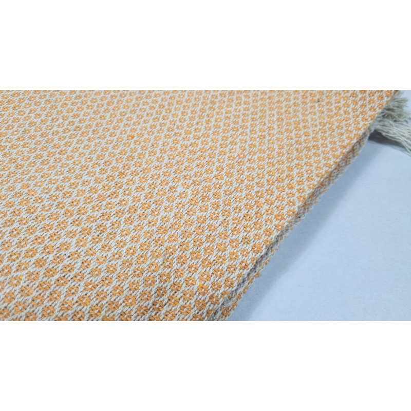 Thibodeau Throw Blanket, Yellow