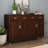 Nut-Brown Solid wood Shoe Storage