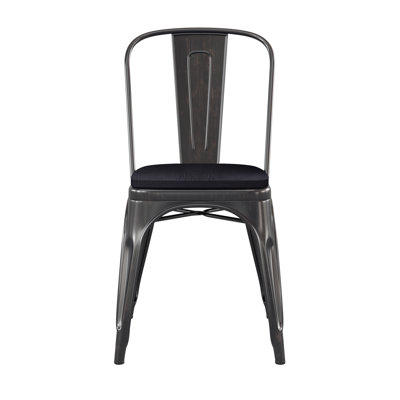 Calliah All-Weather Commercial Stack Chair & Poly Resin Seat